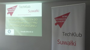 Zdjęcia z I TechKlubu Suwałki